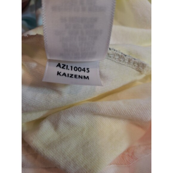 Spirit Jersey Blank Tie Dye VNeck Long Sleeve Pullover Shirt Women's Size XS - Picture 6 of 9